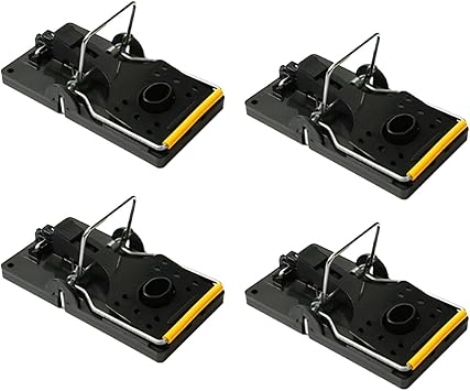 Mouse Catch, Rat Trap, Spring Loaded Trap, Pest Extermination, Rat Trap, Mice Extermination, Trap Machine, Garden, Kitchen, Home Garden, Outdoor, Indoor Set, Large, Small Small