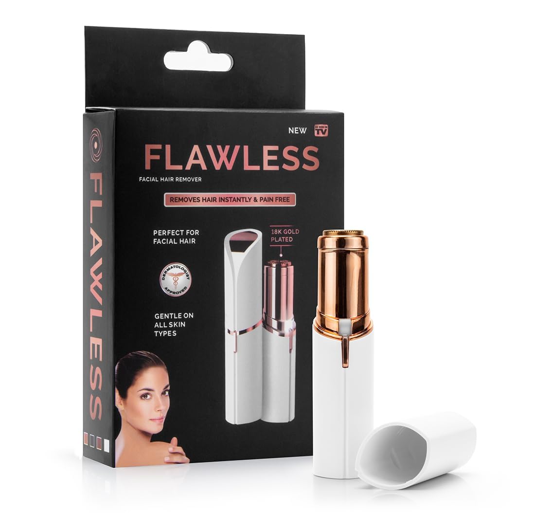 Flawless Facial Hair Remover For Women | Facial Trimmer For Women | Facial Hair From Upper Lips, Chin, (B0D3J9P4Y9) Amazon Price History, Amazon Price Tracker