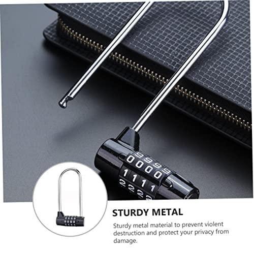 Angoily 4 armários bloqueio de armário de esportes reiniciável armário de academia trava de seguranç