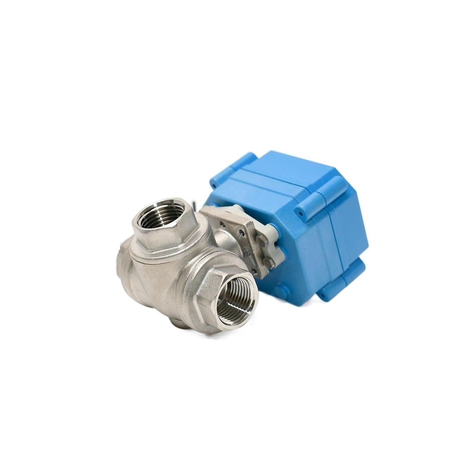 Vanne à Sphère, Vanne À Boisseau Sphérique DN20 3/4quot Acier Inoxydable Vanne À Boisseau Sphérique Motorisée À Deux Voies Vanne À Eau Électrique