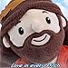 ZIZYLLE Jesus Plush Doll 11” / 28 cm – Soft Stuffed Jesus Plushie Toy with Embroidered Features, Christian Plush Doll for Kids, Easter Basket Stuffer & Baptism Gift
