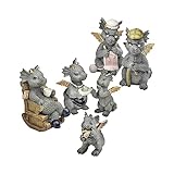 drachen figur holz VIELSEITIGE DRACHEN FIGUREN DEKO : Zeigen Sie jede Drachen Figur im Regal, reihen Sie als Deko Drache für Drache am Fenster auf, präsentieren Sie jede einzelne Drachen Statue im Setzkasten ..