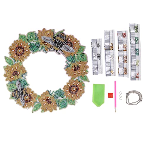 Peinture diamant couronne d'abeille pour créer une toile diamant apaisante