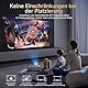 4K Smart Beamer mit integrierter Netflix-App, Kinoähnlichem Sound & HDR | KOGATA Auto-Fokus, 6D Keystone, WiFi 6 & Bluetooth | Heimkino Projektor für Garten & Streaming ohne TV-Stick