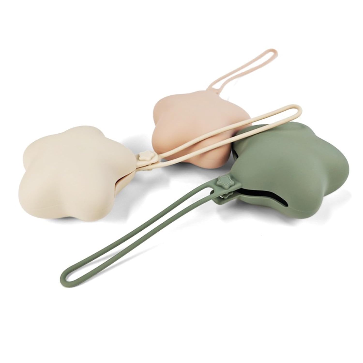 Star Shaped Pacifier Holder Case Silicone Keep Pacifiers Portable & Lightweight for Newborns Baby Boys and Girls image 5