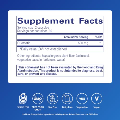 Pure Encapsulations Quercetin Capsules