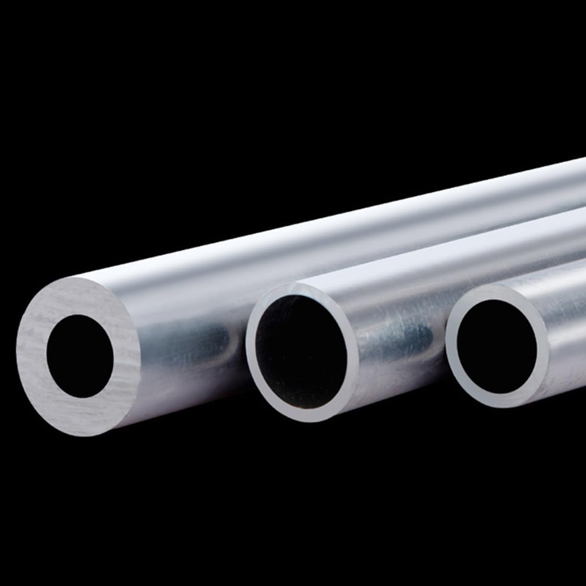 Stahlrohr, Aluminium-Rundrohr, 6063, 30 mm Außendurchmesser, 10–28 mm Innendurchmesser, nahtloses gerades Rohr(30mm OD x 25mm ID)