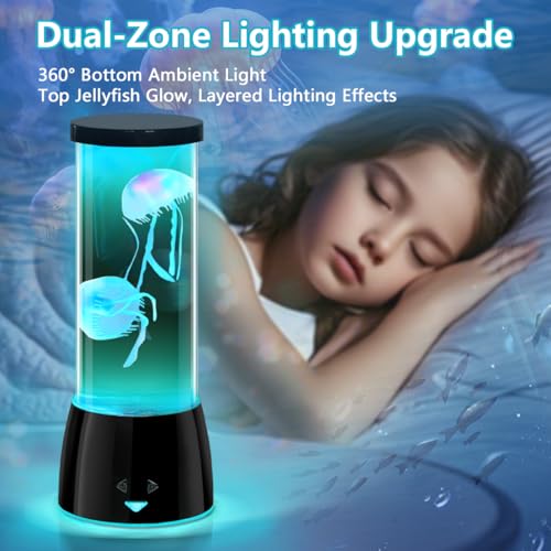 50% Off Cool Jellyfish Lamp with 17 Color Changing Mood Light