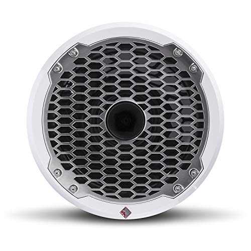 Rockford Fosgate Pm282H Punch Marine 8" Full Range Speaker W/ Horn Tweeter (Pair) #TOP2