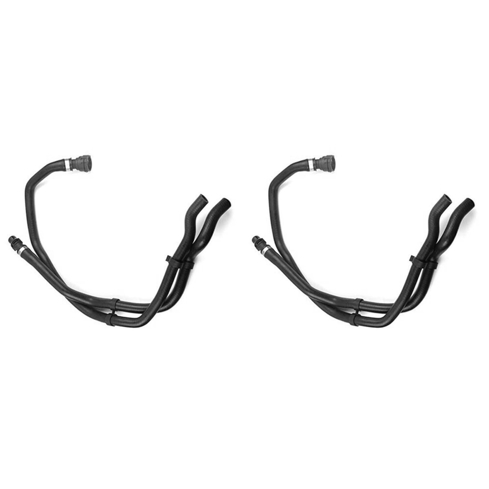 Onchdbfhuu Black 2X 64219223587 Heating Device Hose Radiator Hose Rubber Pipe For 1/3 Series F20 F30