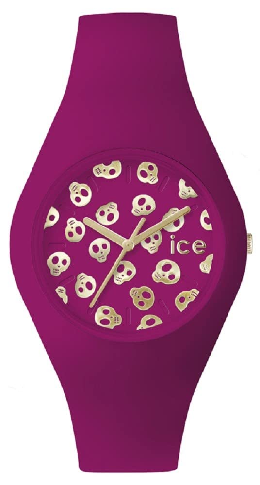 Ice Skull Womens Analogue Quartz Watch with Silicone Bracelet ICE.SK.Dam.S.S.15
