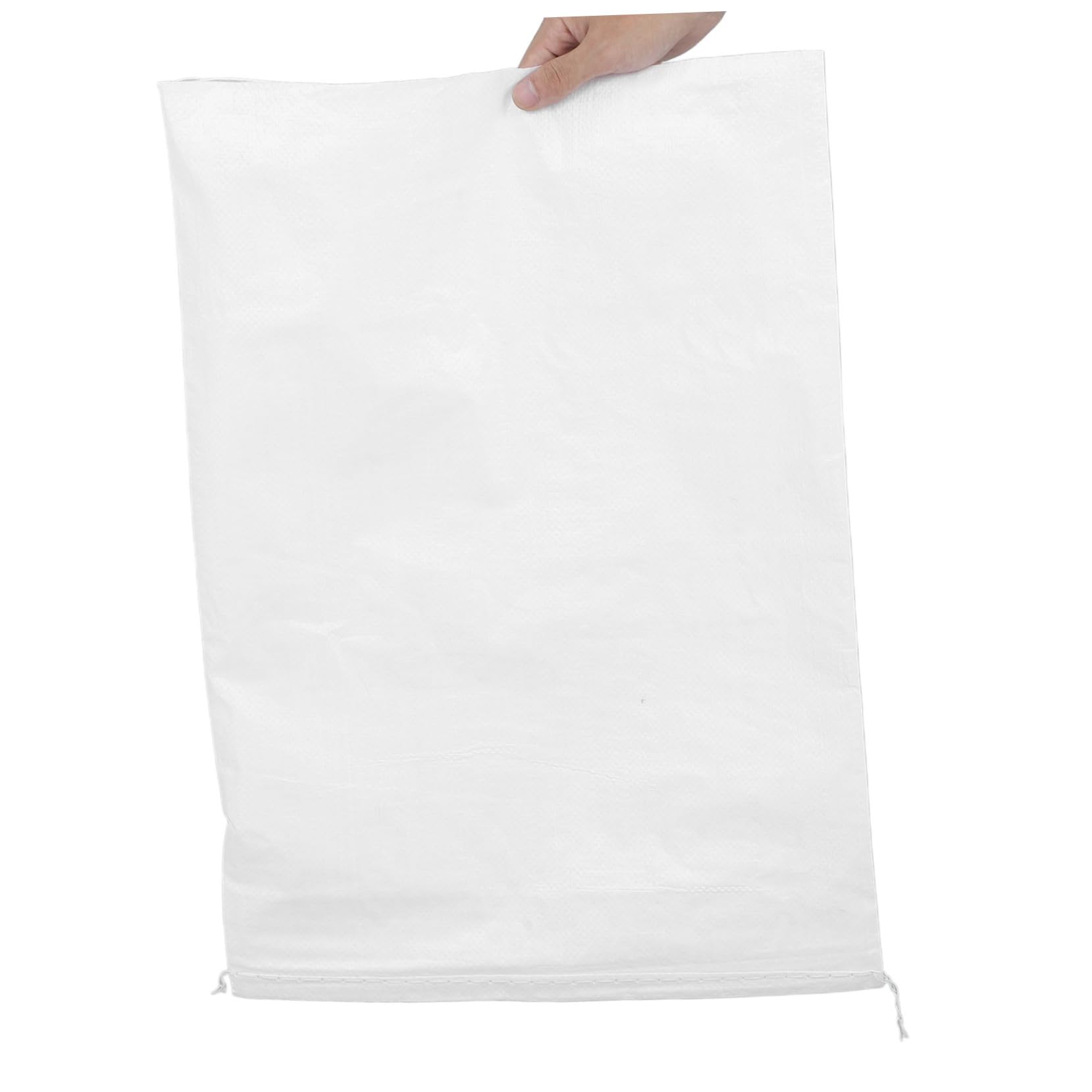 jojofuny 20kawałki Wodoodporne Worki Piaskowe z Polipropylenu Wytrzymałe Worki Do Ochrony Przed Powodzią Do Przeprowadzki i Transportu Reusable Heavy-duty Sandbags