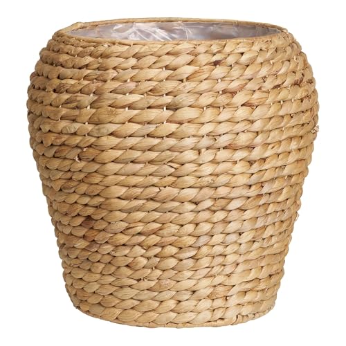 Natural water hyacinth basket Ø 34.5 x 34.5 cm