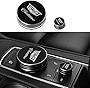 Vonluxsue Metal Center Control Multimedia Button Emblem Accessories Fit for Cadillac 2019-2020 CT6/ XT4 /XT5 /XT6（2pcs） CARACC01 0