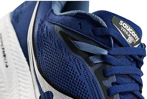 Saucony Men's Triumph 21 Sneaker, Indigo/Black, 12 | Image 7