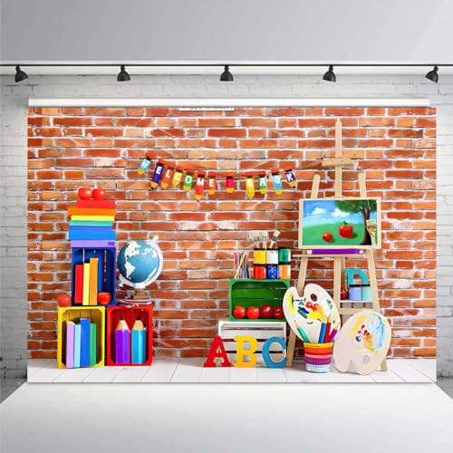 Fondo Fotográfico ABC Online Muro Ladrillo 7x5ft miniatura 2