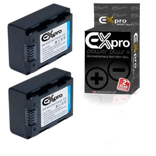 Ex-Pro® [2 PACK] IA-BP210R IABP210R High Power Plus+ 2060mAh EXACT Replacement Digital Camcorder battery for Samsung Camcorders SMX/HMX Series [See Description for Models]