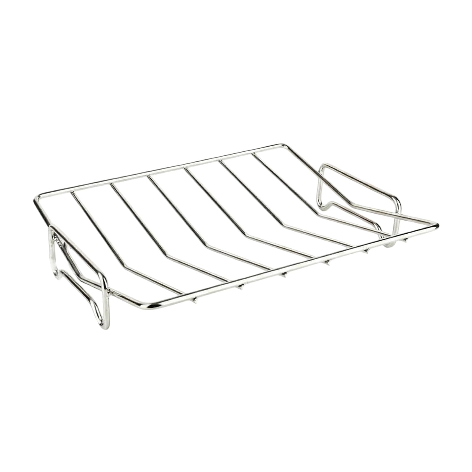V-SD Support multi-usage en acier inoxydable pour rôtir barbecue, viande, volaille et plus encore – Idéal pour cuisiner et servir