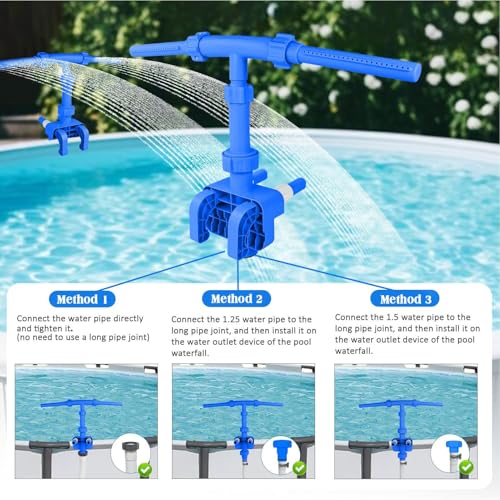 Spray cascade de piscine extérieure décoration jardin et terrasse - 6