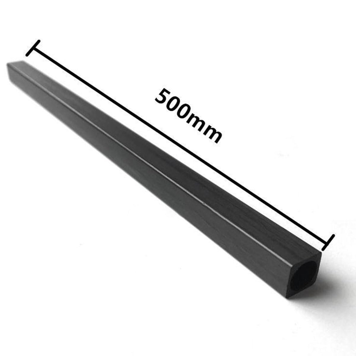 4 Szt. Kwadratowa Rura Z Włókna Węglowego, Wysoka Wytrzymałość Długość 500 Mm Średnica Zewnętrzna 2,5 3 6 8 10(6x6x4.5mm)