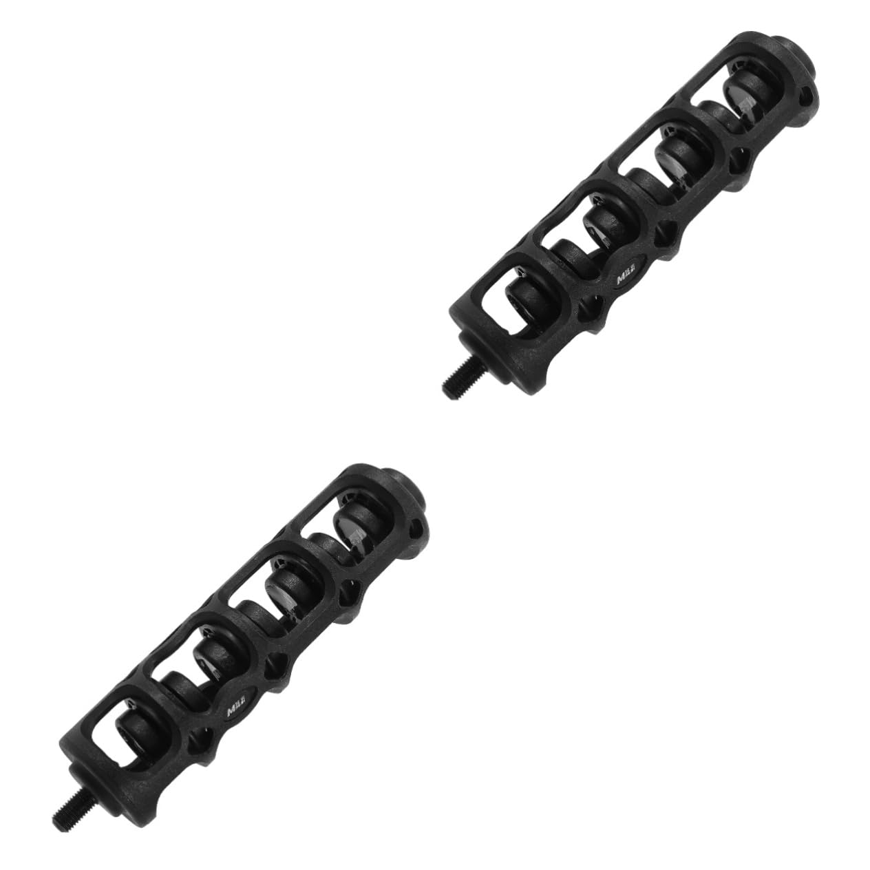 VANZACK 2pcs Nylon Bow Stabilizer Bow Vibration Damper Stabilizer Kit Aluminum Vibration Dampener