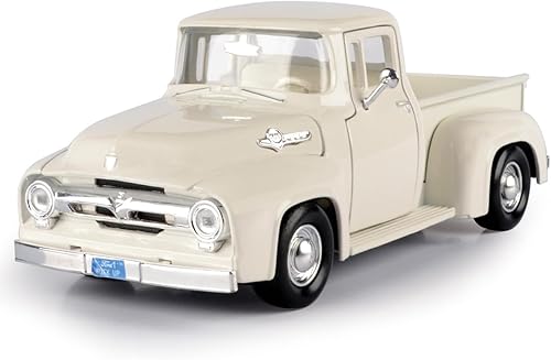 Miniatura 2 de Motor Max 1956 Ford F-100 Pick Up, blanco 73235AC - Coche de juguete a escala 1/24 fundido a troquel