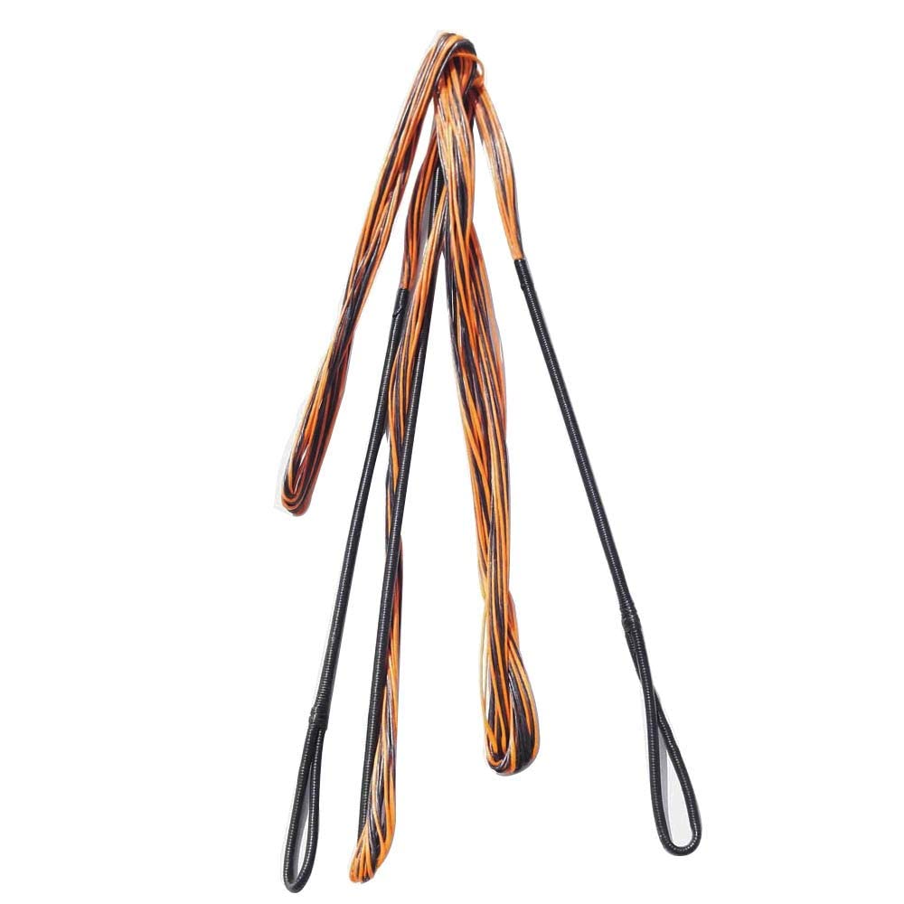 wolfman Dacron Bowstring Archery Recurve Bow String AMO 44-70 inch 14 Strands Handmade Replacement Bow String for Recurve Bow Longbow Traditional Bow(Type 5: AMO 59"(Actual 55.5"))