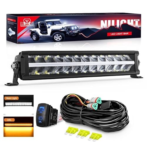 Nilight 16" Amber DRL Light Bar