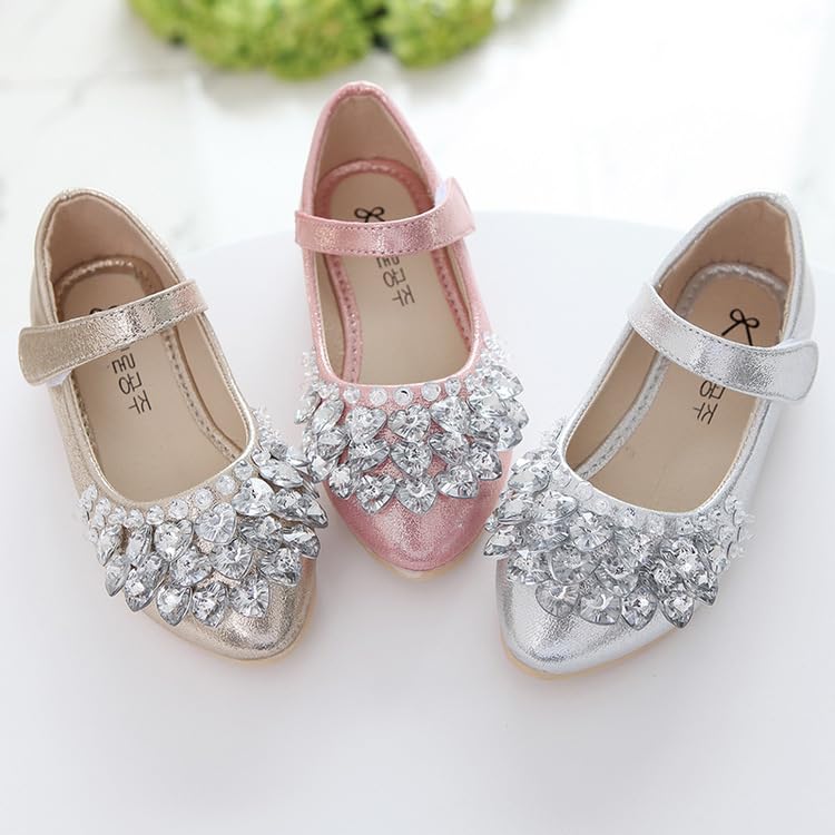 Girls Dress Shoes Toddler Girls Wedding Party Princess Shoes Mary Jane Low Heels Sandals3