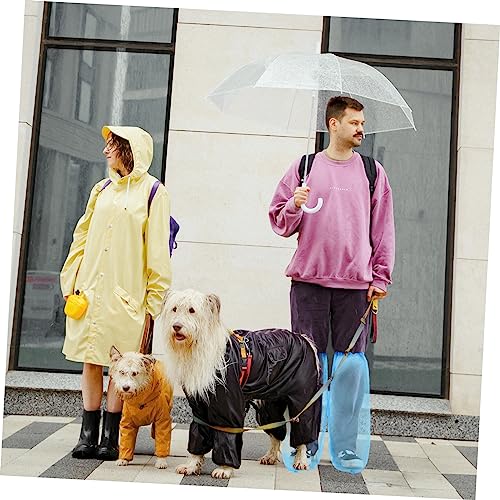 Cubiertas para calzado ABOOFAN, 50 piezas, impermeables y gruesas, para hombres y mujeres, ideales para jardinería, viajes y senderismo miniatura 2