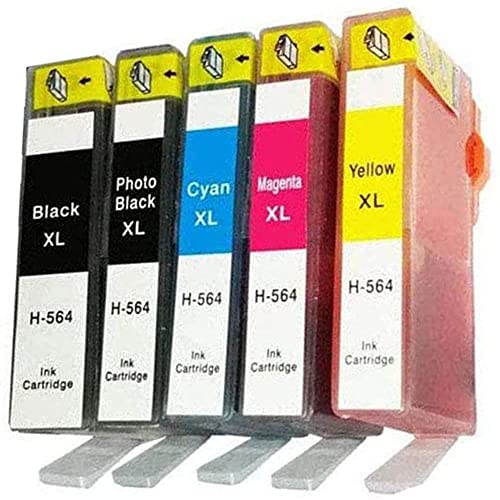 Wolfgray 564 Testina di stampa e 1 Set 564XL