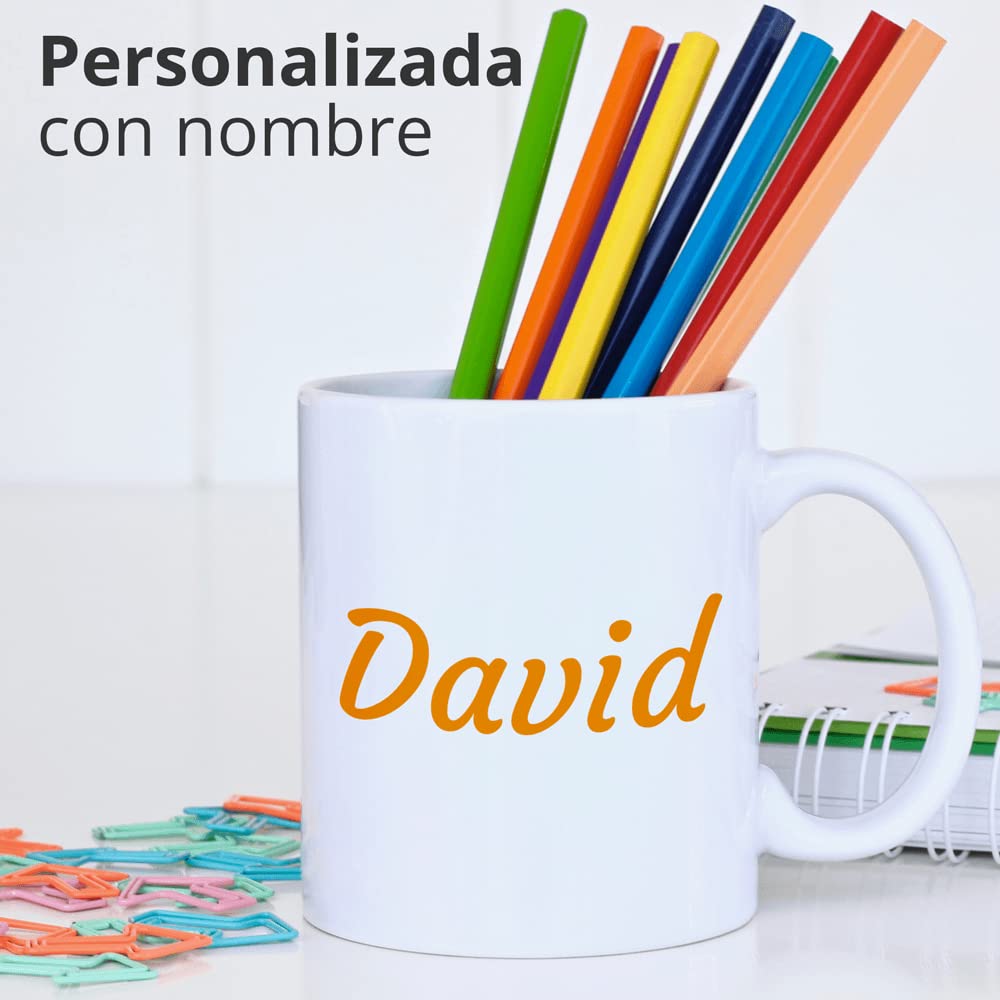 Taza Personalizada | Material: Cerámica | Modelo: Taza Blanca | Ideal para Regalo Personalizado o uso Empresarial | Color: Blanco | Capacidad: 325 ml