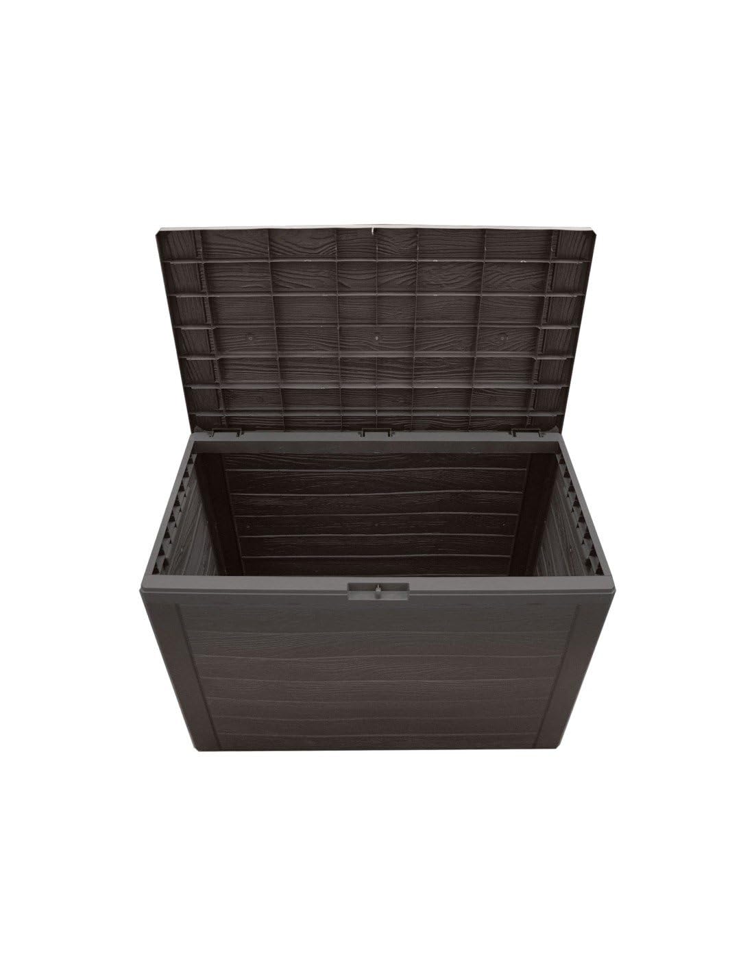 Jardin202 - Baúl de Almacenamiento de Plástico Resistente en Color Marrón - Disponibles en 140L, 190L y 280L | 140 L