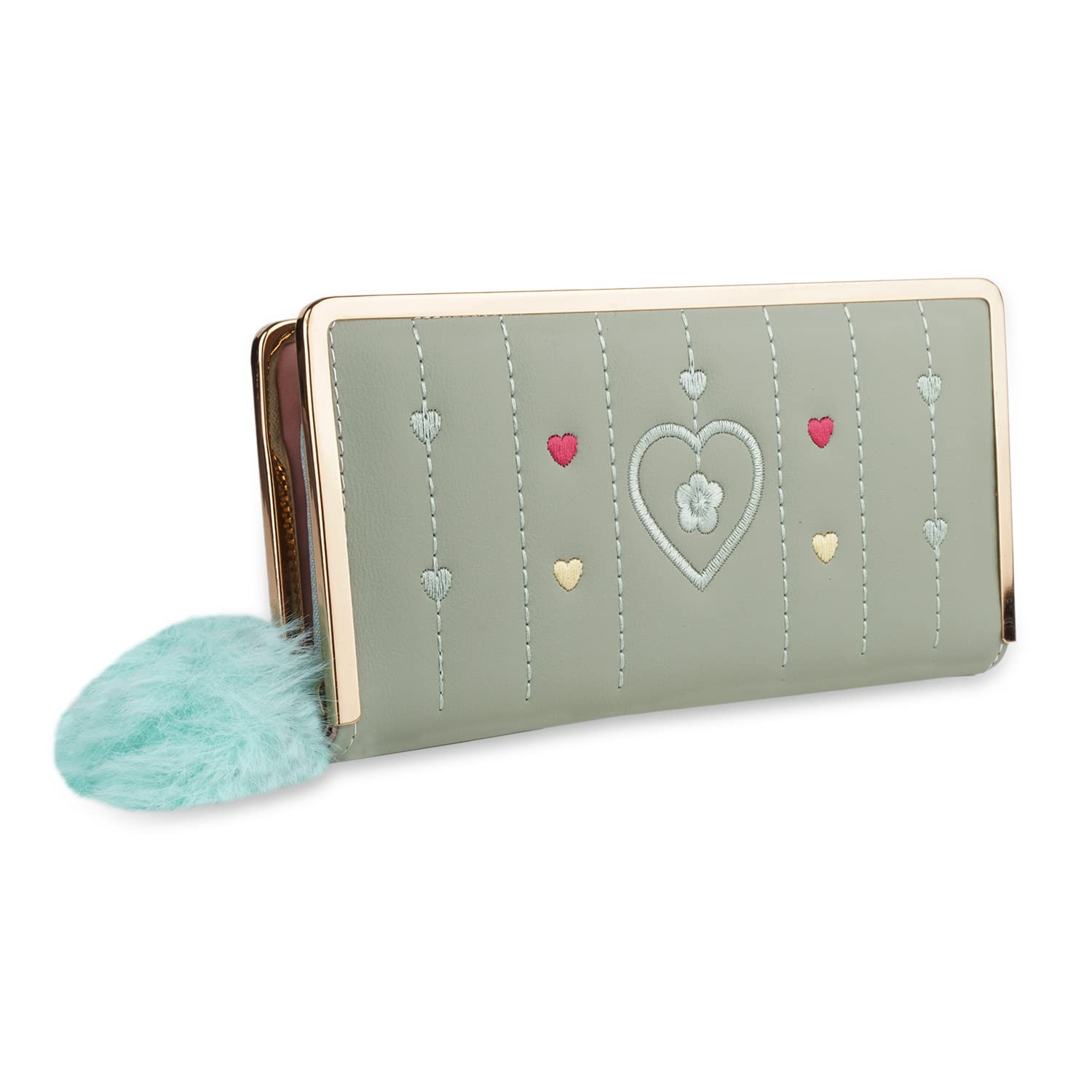 Women Western Wallet(Light Green)