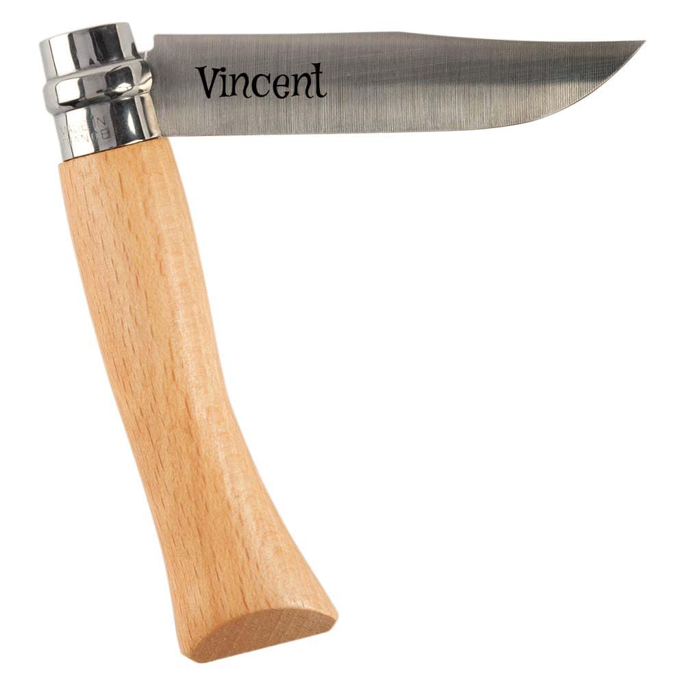Ocadeau Cuchillo plegable personalizado para hombre - Texto grabado en la hoja - Idea de regalo para cumpleaños, Navidad, Día del Padre, Abuelo - Cuchillo francés icónico personalizado