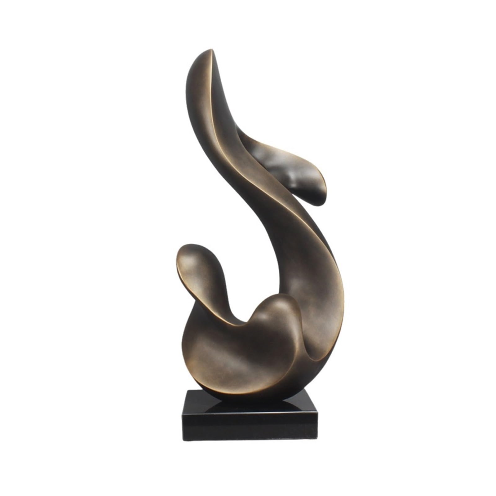 ZYYANSHOP Table Statue A Minimalist, Luxurious Fiberglass Decorative Abstract Art Sculpture, 35 * 30 * 77cm