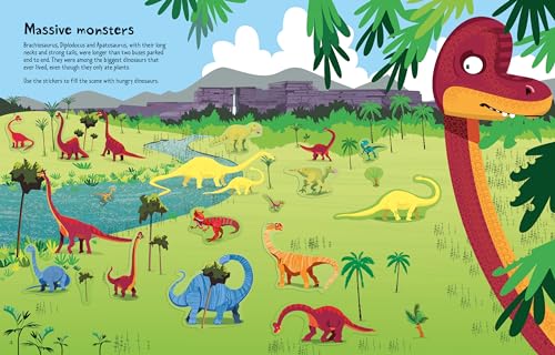 Big Dinosaur Sticker book (Sticker Books) - Image 3