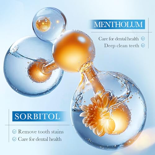 Mundspülung Total Care - Kariesvorbeugung, Zahnstärkung, Frischer Atem, Zahnfleischpflege - 13ml X 10 Stück - Ideal Für Chronischen Mundgeruch Und Gereiztes Zahnfleisch (Pfirsich) Peach Mouthwash – Bild 5