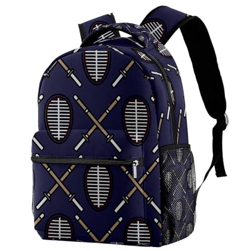Sac à dos de grande capacité au design mignon et multicolore 29.4x20x40cm