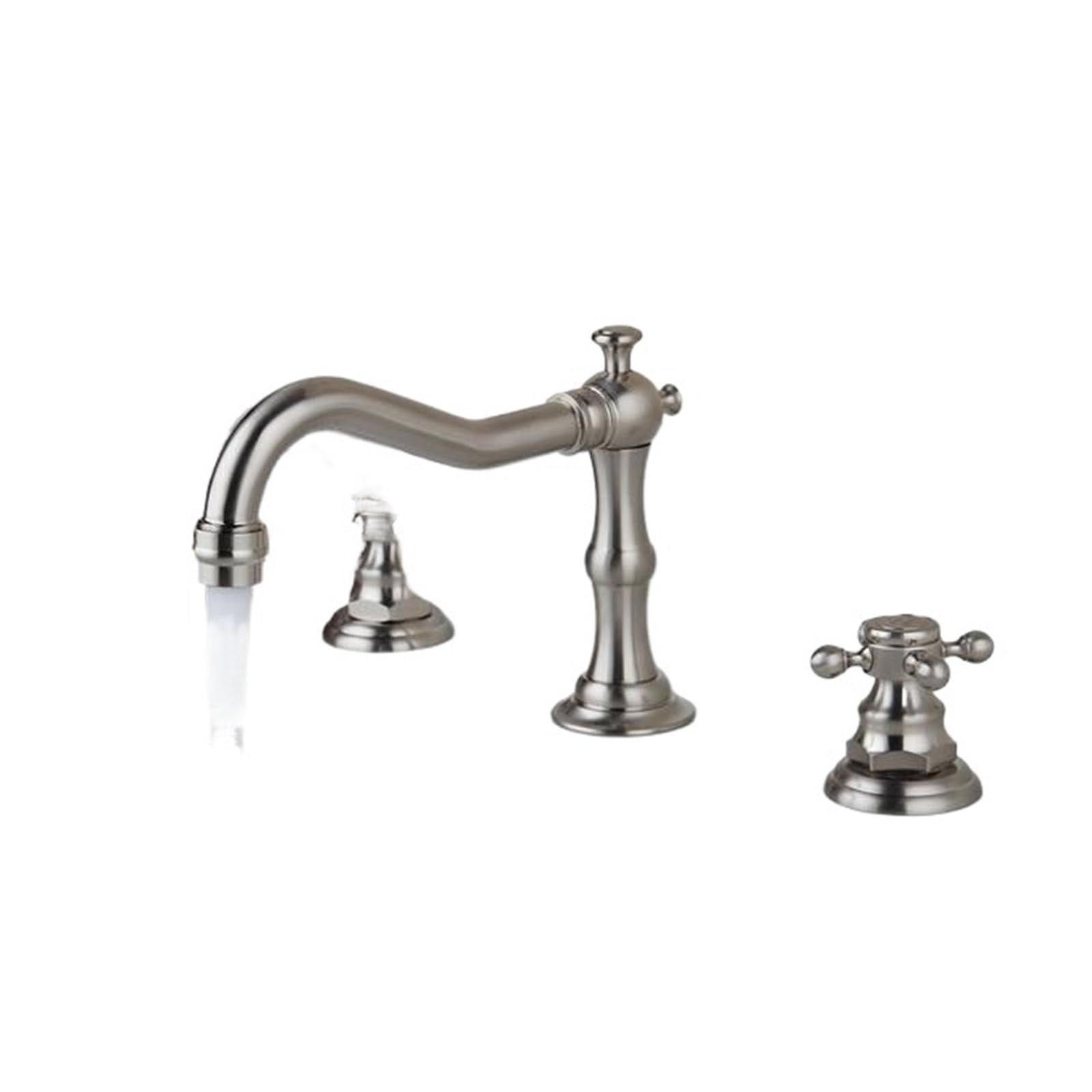 Robinet mitigeur lavabo industriel pour une salle de bain rétro chic
