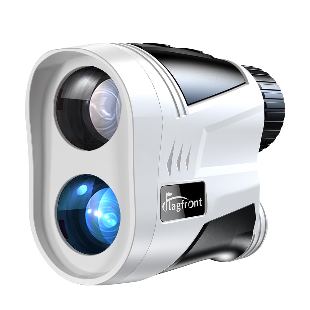 FlagfrontGolf Laser rangerfinder 1000 M/F Flag Lock with Pulse Vibration, 6X Magnification & USB Charging & Accurate Measurement,Laser Range Finder for Golfing