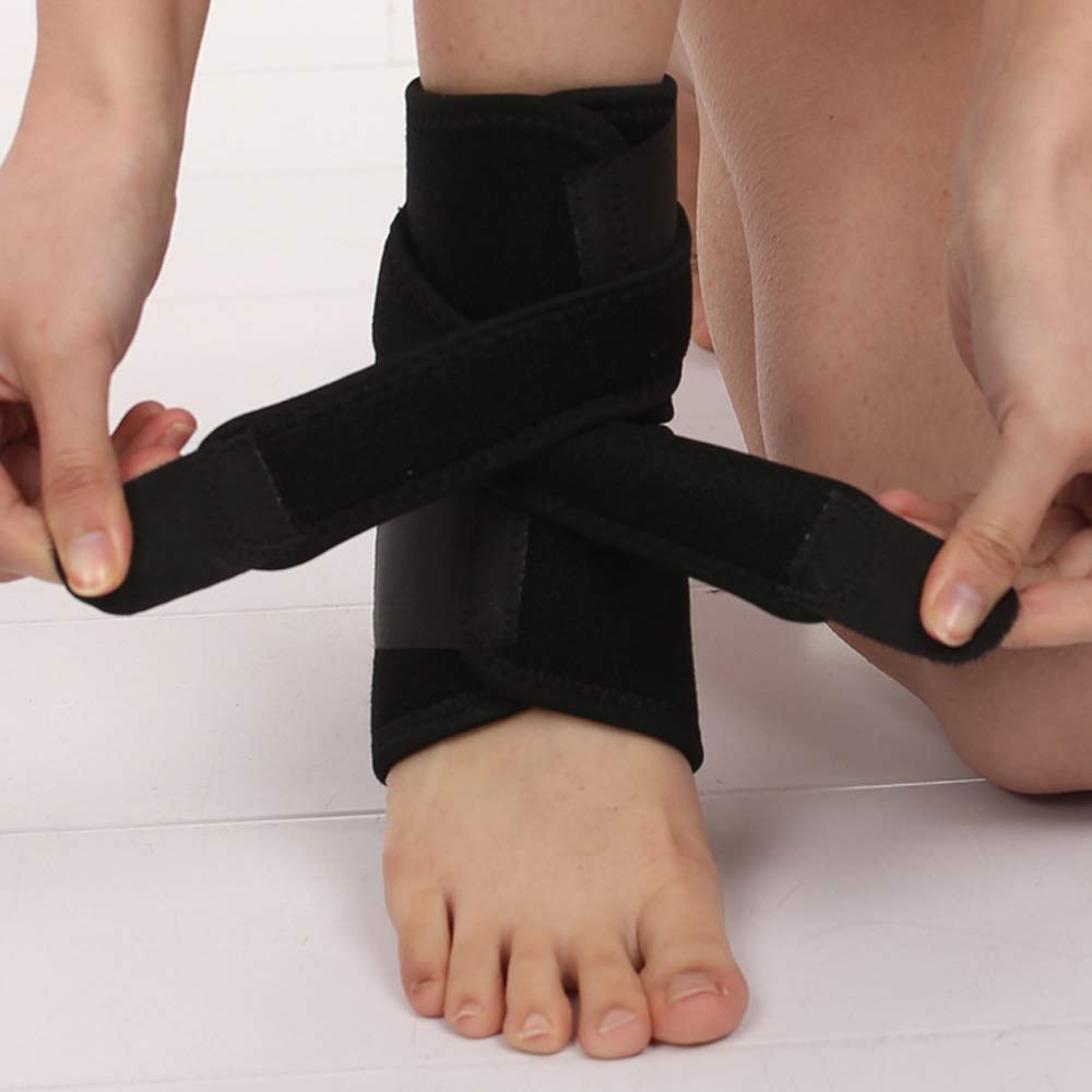 Attelle de cheville, enveloppe de support de pied ajustable pour sport, football, cyclisme, fitness de cyclisme