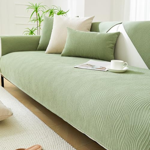 ���h�~�\�t�@�J�o�[�A�y�b�g�p�V�F�j�[���̃V���v���ȃX�g���C�v�\�t�@�J�o�[�A����~�ߕt��L���^3�l�p�p���n�X���b�v Green 70x90cm/27.56x35.43in