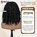 BECUS Curly Wigs Headband Wig Half Wig Wigs for Black Women Headband Hair Wear and Go Glueless Daily Wear Date Night(12