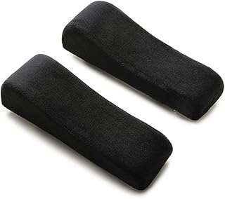 DZOZO Armrest Pads Chair Armrest Pads Elbow Pillows Memory Foam Elbow Cushion Armrest Cushion Pads Elbow Support Pillows Armrest Cushions for Office Chair Universal Chair Arm Covers (2 Pack)