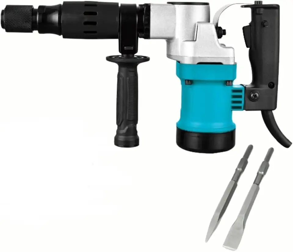 Martelo Demolidor Martelete Rompedor 220V 1450W com Cinzel com Maleta