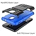 GSDCB Case for Samsung Galaxy J7 Case 2018, Galaxy J7 Refine Case, Galaxy J7V / J7 V Case 2018 (2nd Gen), Galaxy J7 Star Case, J7 Top, J7 Aura, J7 Aero, J7 Crown, J7 Eon, Phone Kickstand Case (Blue)