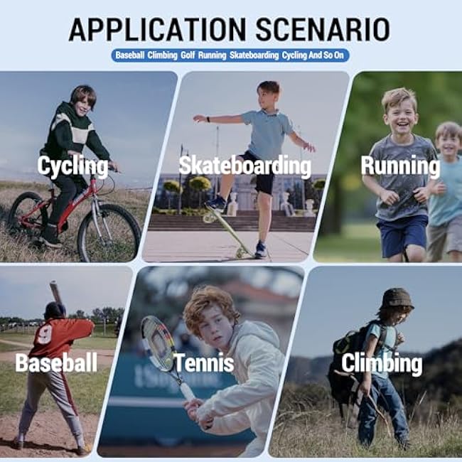 3 Pack Polarized Youth Baseball Sunglasses for Boys Girls Age 6-12 Sports Softball Cycling for Kids UV Protection