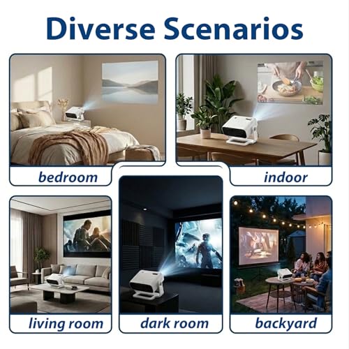 Portable Smart Projector 4K Support