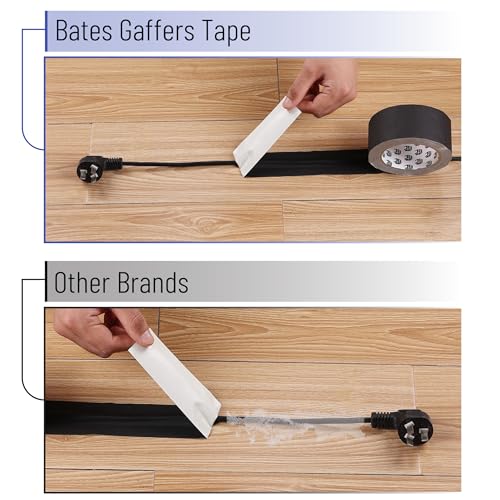 Rubans adhésifs noirs anti-reflet pour fixer sans laisser de trace - 6